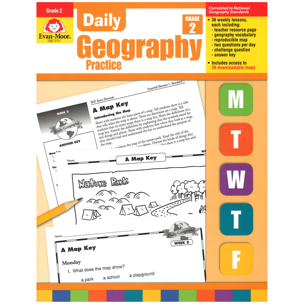 Evan-Moor Daily Geography Practice, Grade 2 (discontinued)