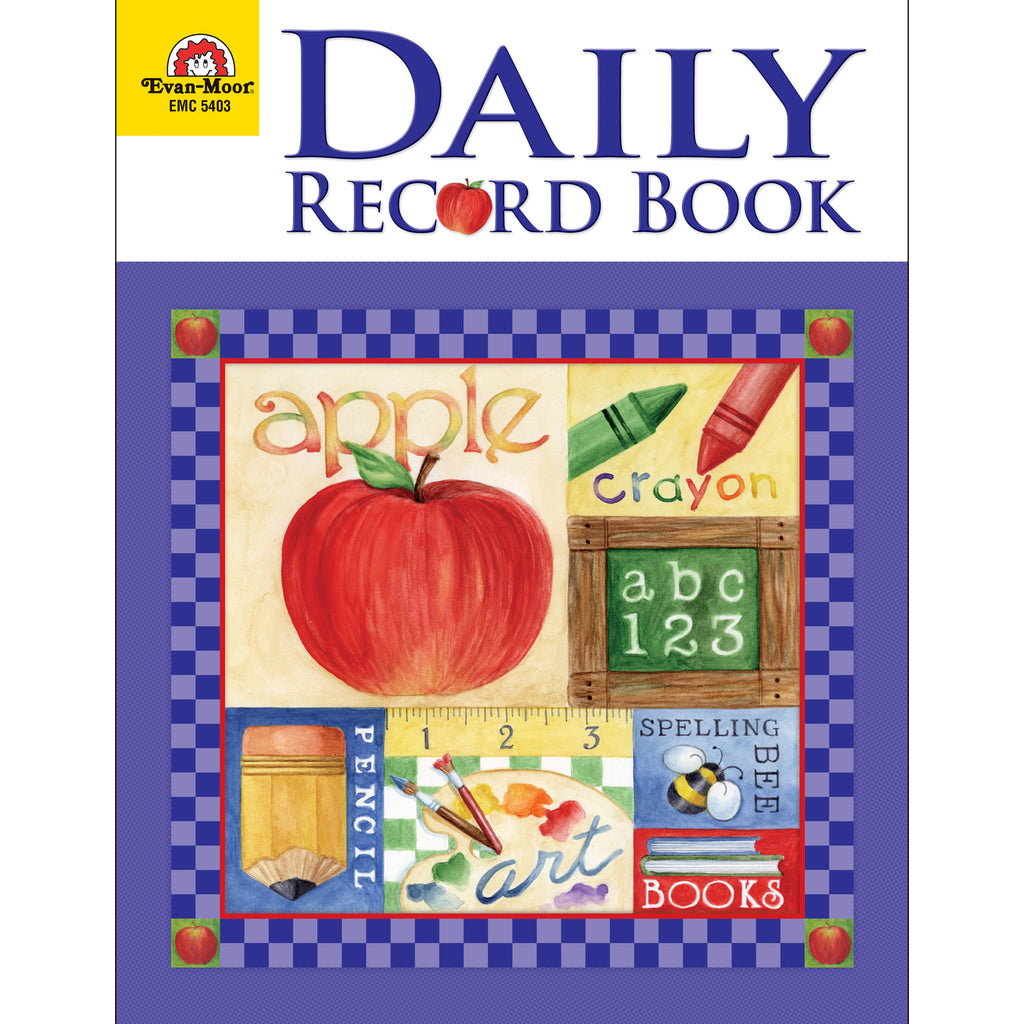 Evan-Moor Daily Record Book, School Days Theme (discontinued)