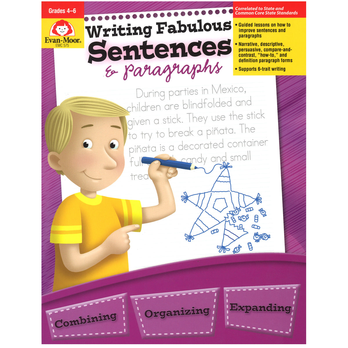 Evan-Moor Writing Fabulous Sentences & Paragraphs