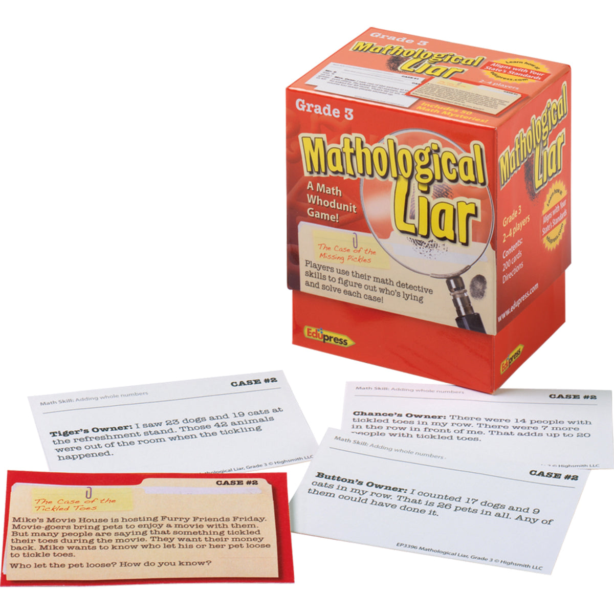 Teacher Created Resources Mathological Liar Game, Grade 3