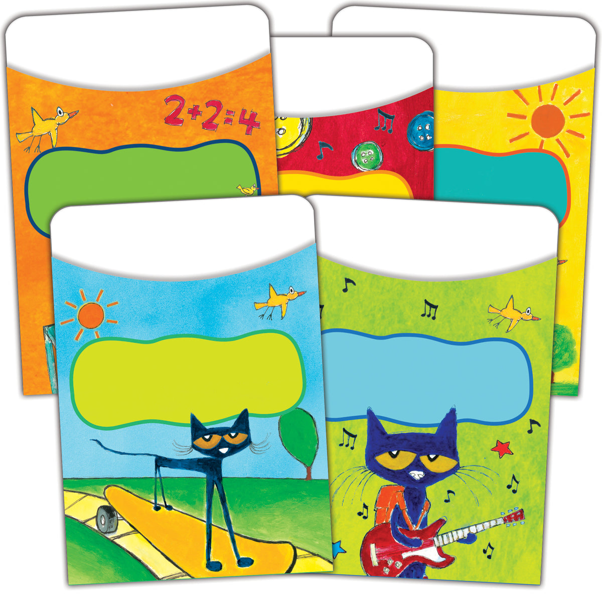Teacher Created Resources Pete the Cat® Library Pockets (discontinued)