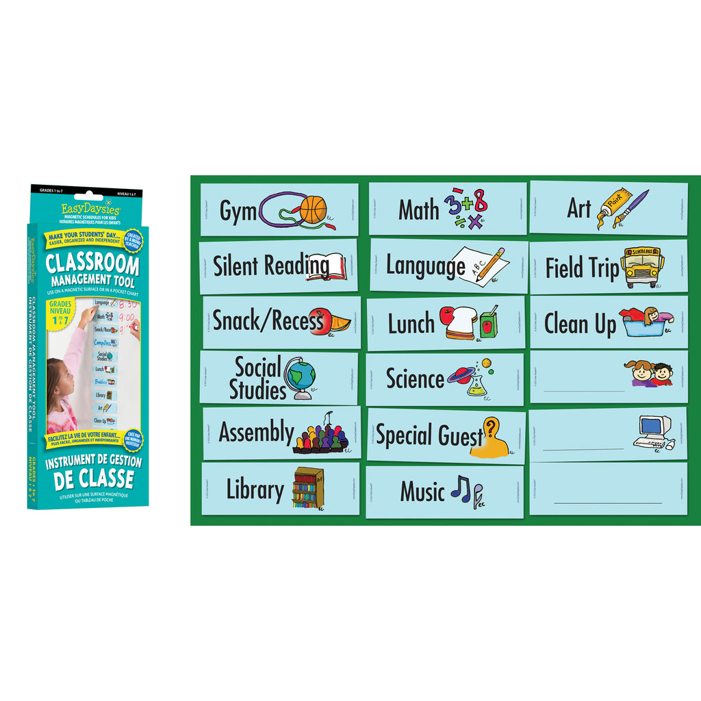 Easy Daysies Visual Daily Classroom Schedule, Grades 1-7 (discontinued)