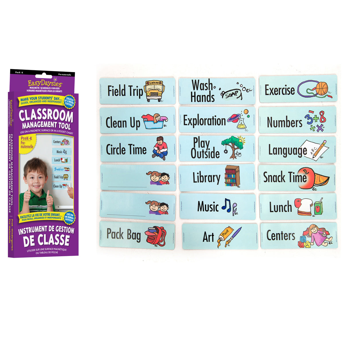 Easy Daysies Visual Daily Classroom Schedule, Grades PreK-K (discontinued)