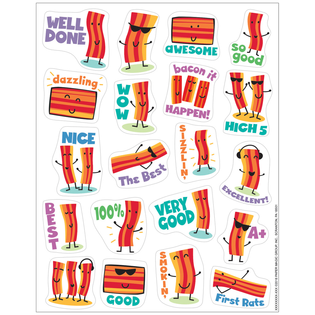 Eureka Bacon Stickers - Scented