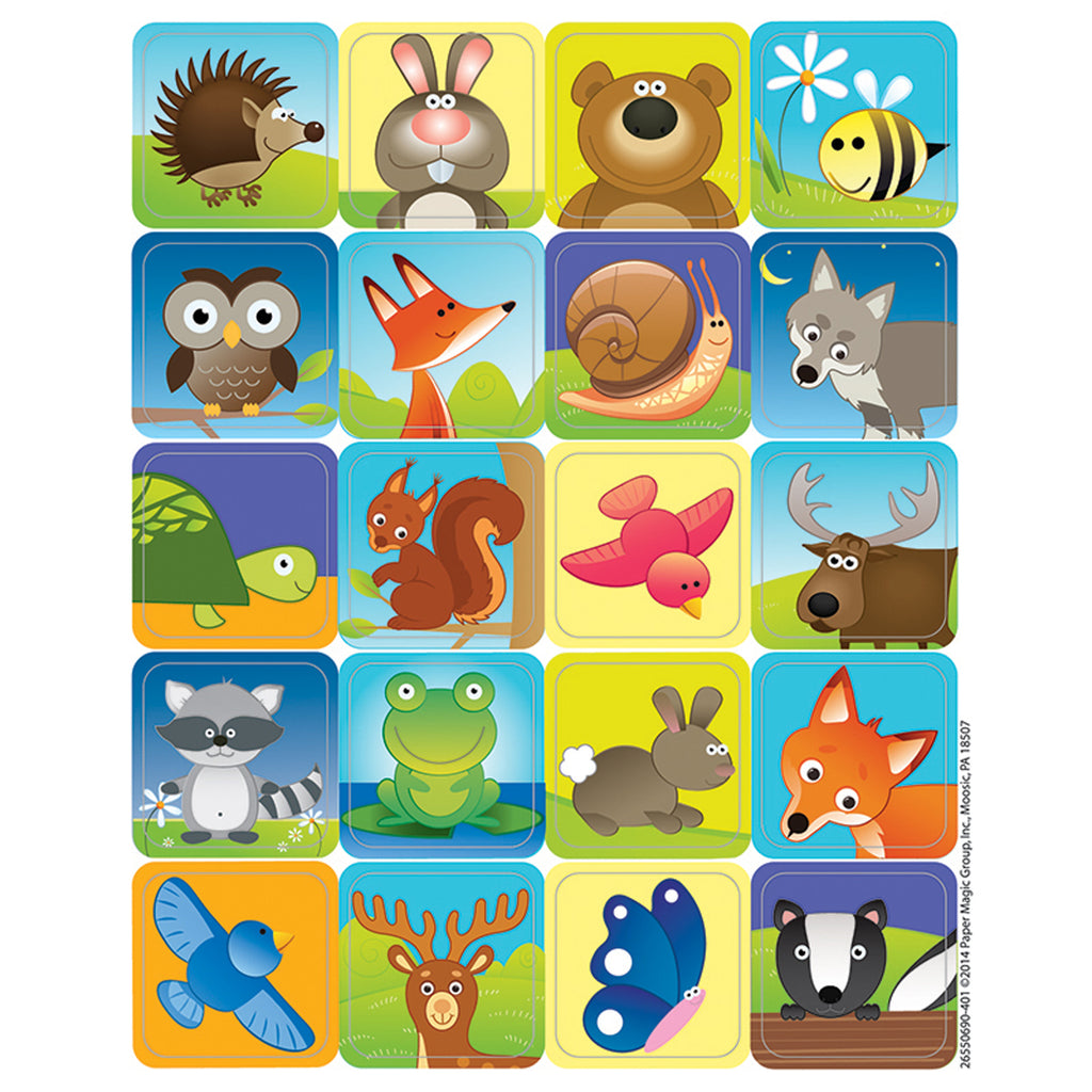 Eureka Woodland Creatures Theme Stickers