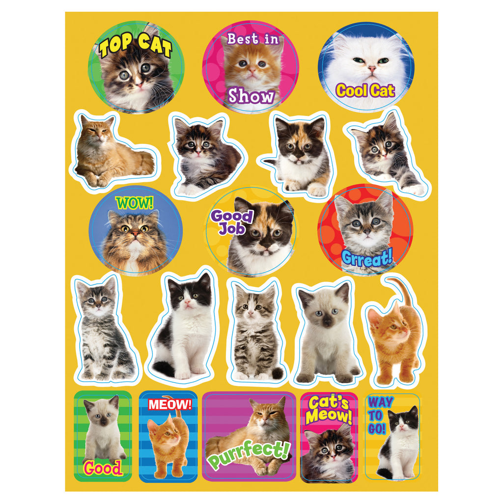 Eureka Motivational Cats Theme Stickers