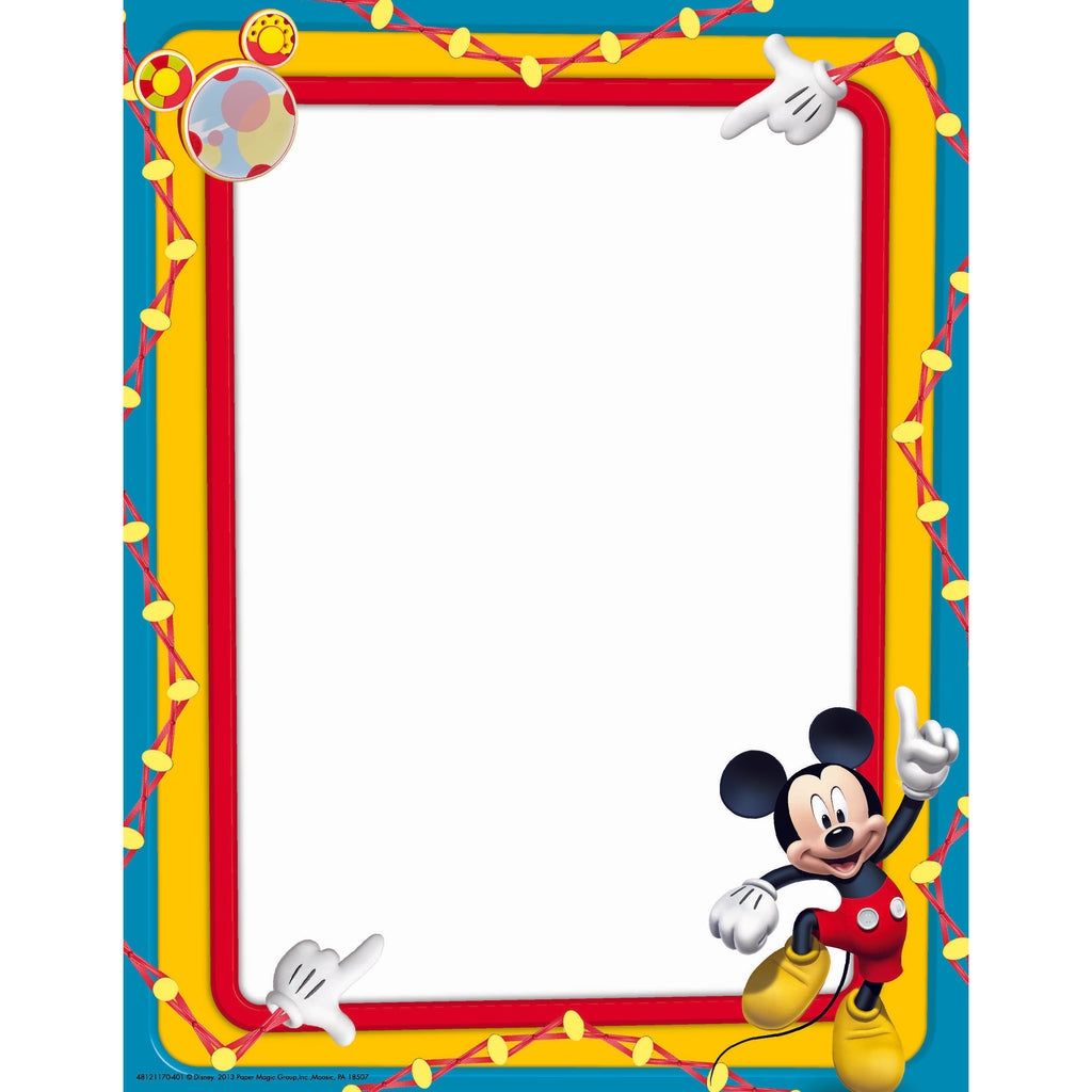 Eureka Mickey Mouse Clubhouse® Primary Colors Computer Paper