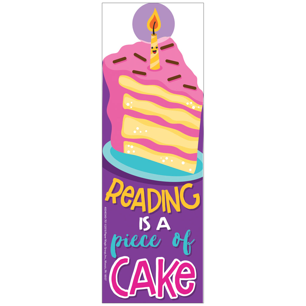 Eureka Cake Scented Bookmarks