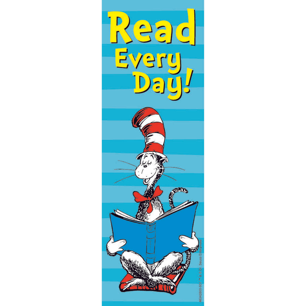 Eureka Cat in the Hat™ Read Every Day Bookmarks