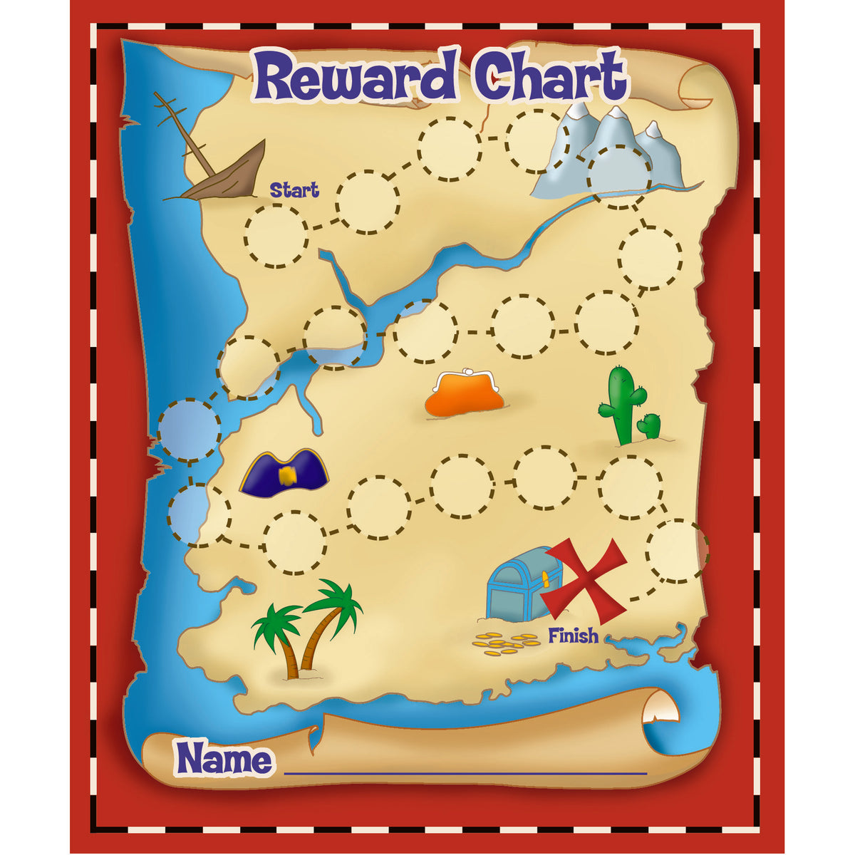 Eureka Treasure Hunt Mini Reward Charts
