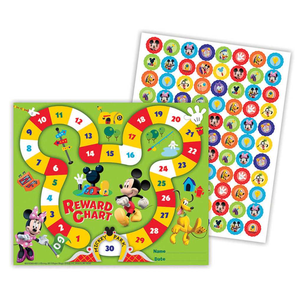 Eureka Mickey Mouse Clubhouse® Mickey Park Mini Reward Chart Plus Stickers