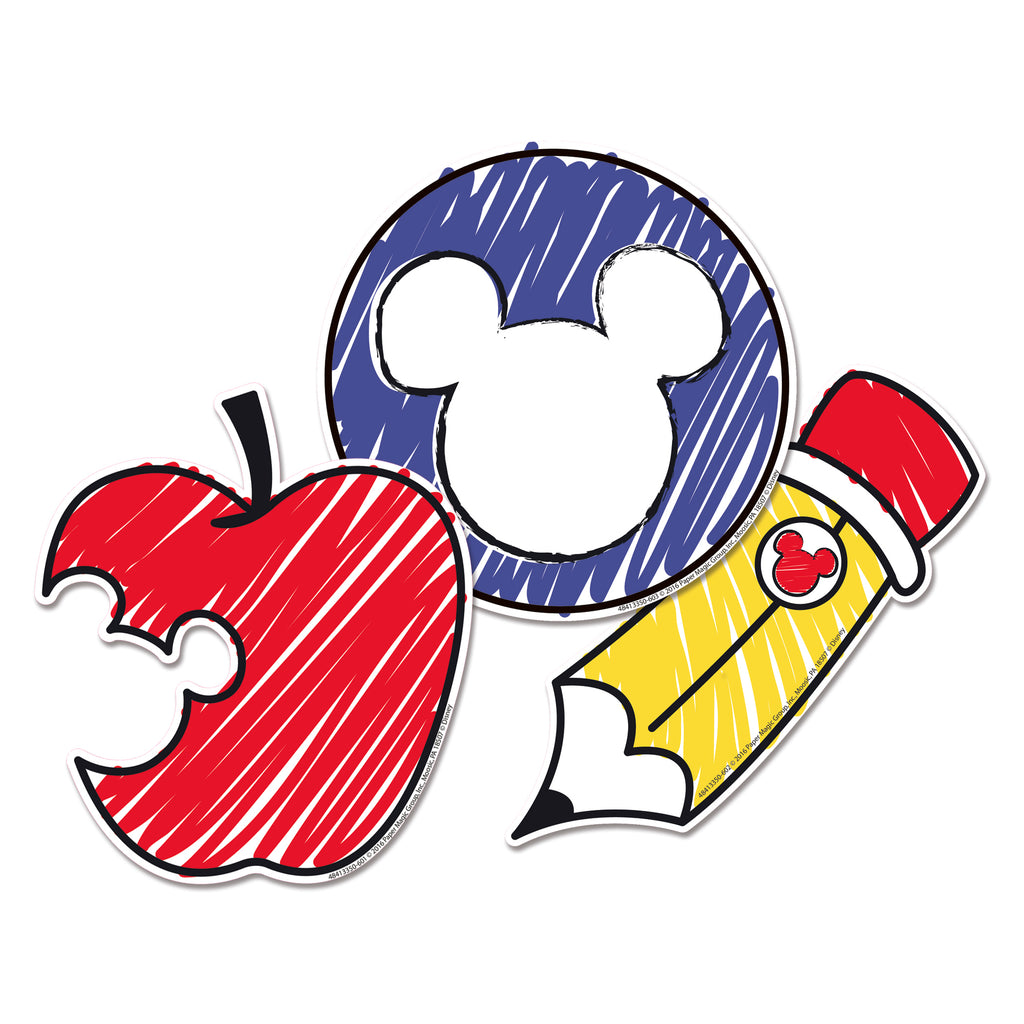 Eureka Mickey® Color Pop! Assorted Paper Cut Outs (discontinued)