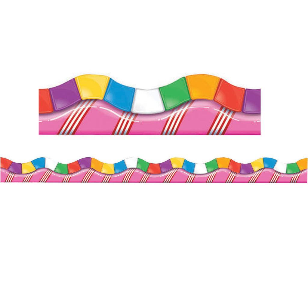 Eureka Candy Land Dimensional Look Extra Wide DieCut Deco Trim