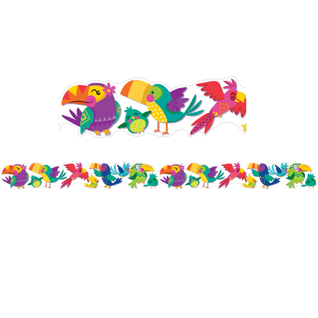 Eureka You Can Toucan Extra Wide Die-Cut Deco Trim® (discontinued)