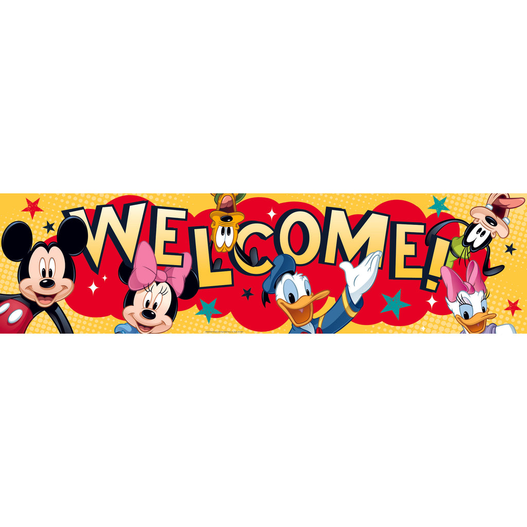 Eureka Mickey Mouse Clubhouse® Welcome Classroom Banner