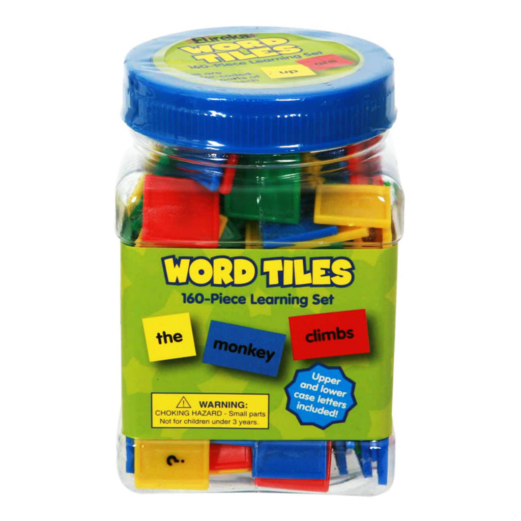 Eureka Word Tiles Parts Of Speech 160/Pk Color Coded