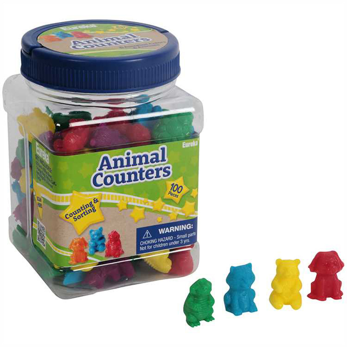 Eureka Animal Counters Tubbed