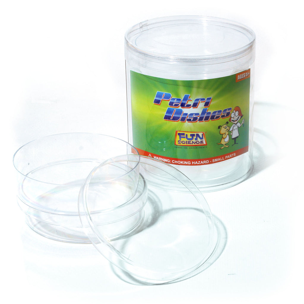 Fun Science Petri Dishes - Extra Deep, Pack of 4