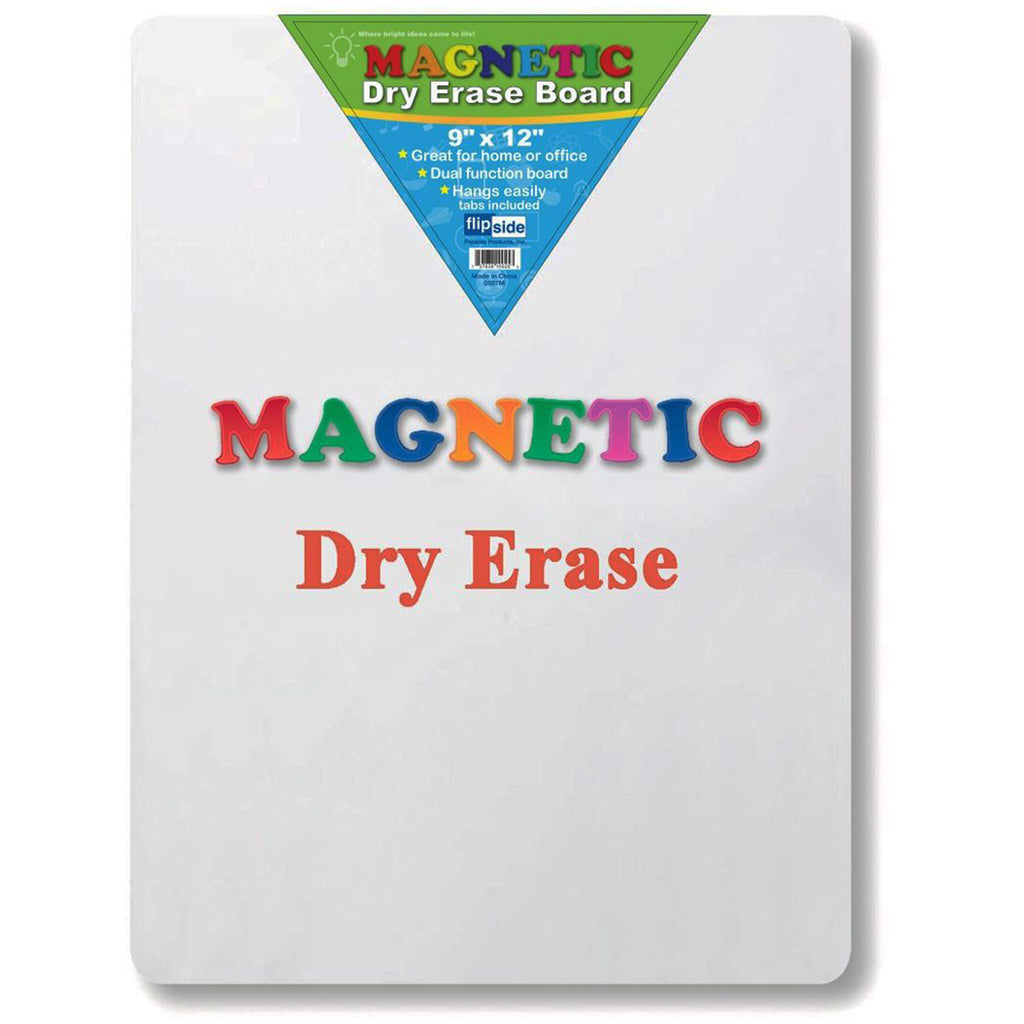 Flipside Magnetic Dry Erase Board 9 x 12