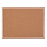 Flipside Wood Framed Cork Board, 18" x 24"