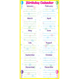Flipside Frameworks™ Dry Erase Low Tac Birthday Calendar, Vertical
