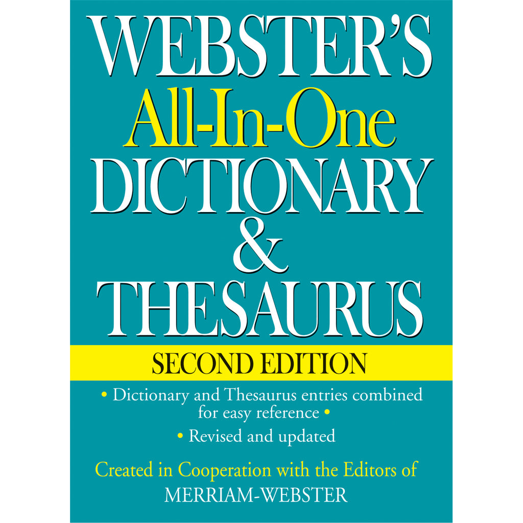 Federal Street Press Websters All In One Dictionary & Thesaurus Second Edition