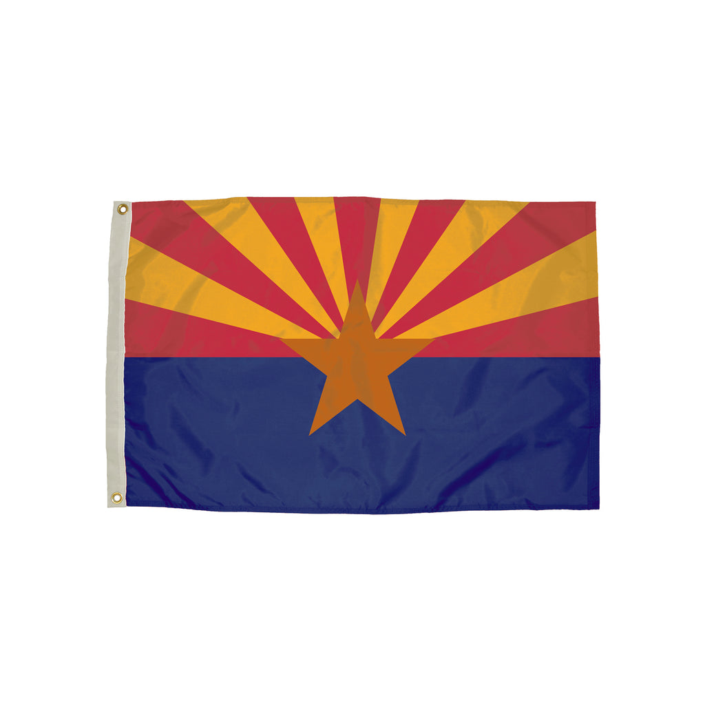 Flagzone Durawavez Nylon Arizona State Flag, 3' x 5'