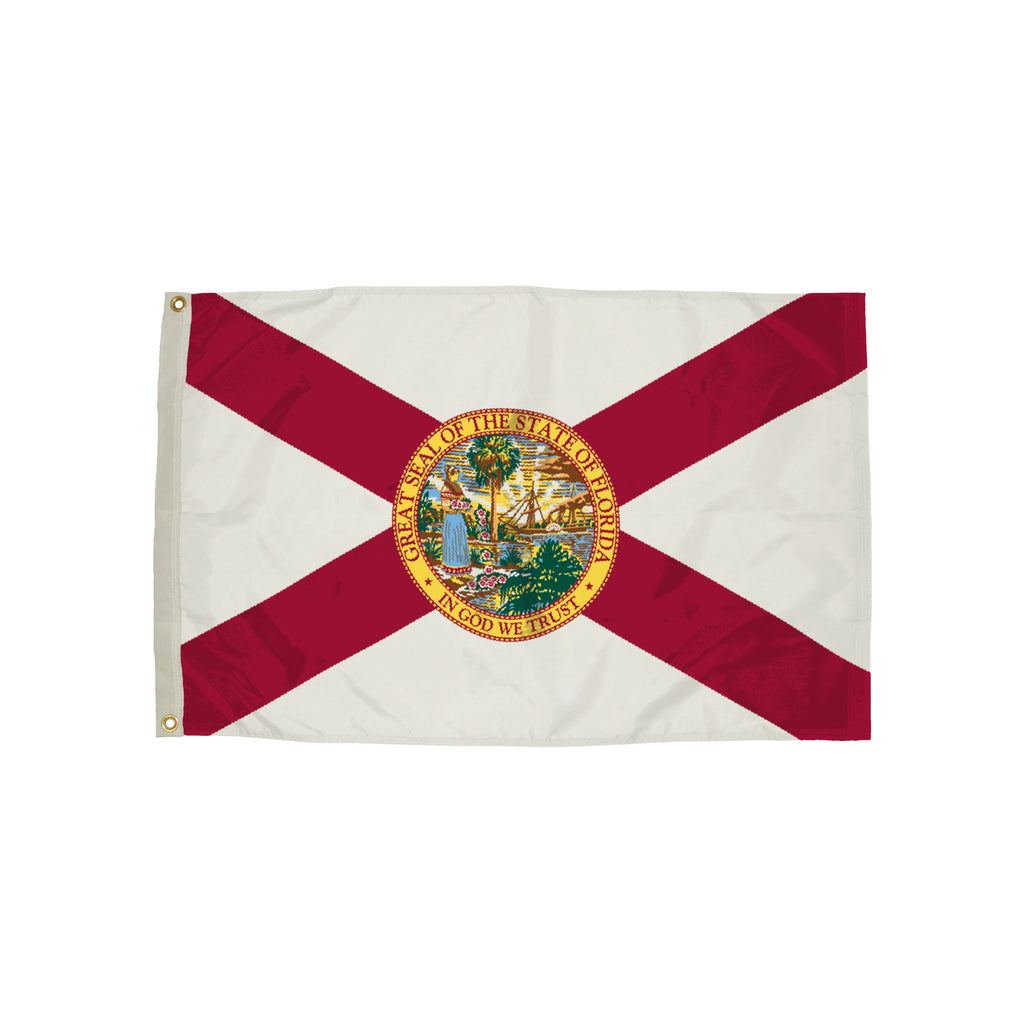 Flagzone Durawavez Nylon Florida State Flag, 3' x 5'