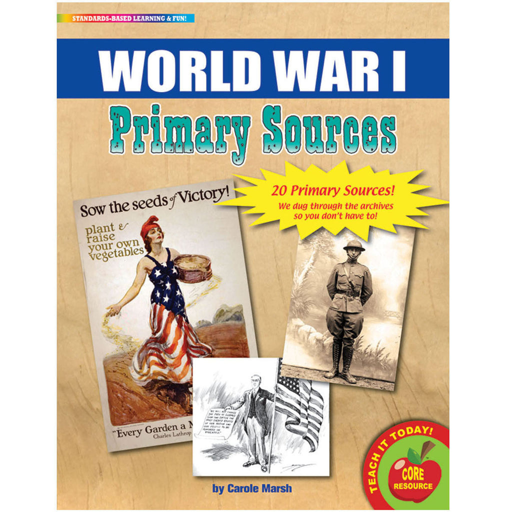 Gallopade World War I Primary Sources Pack