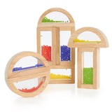Guidecraft Rainbow Blocks Crystal Bead
