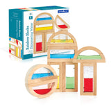 Guidecraft Rainbow Blocks Shimmering Water