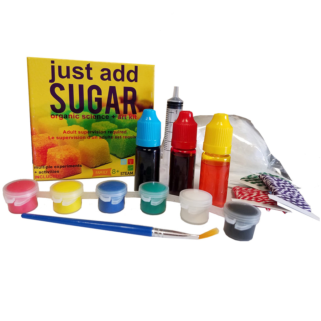 Griddly Games Just Add SUGAR: Organic Science & Art Kit