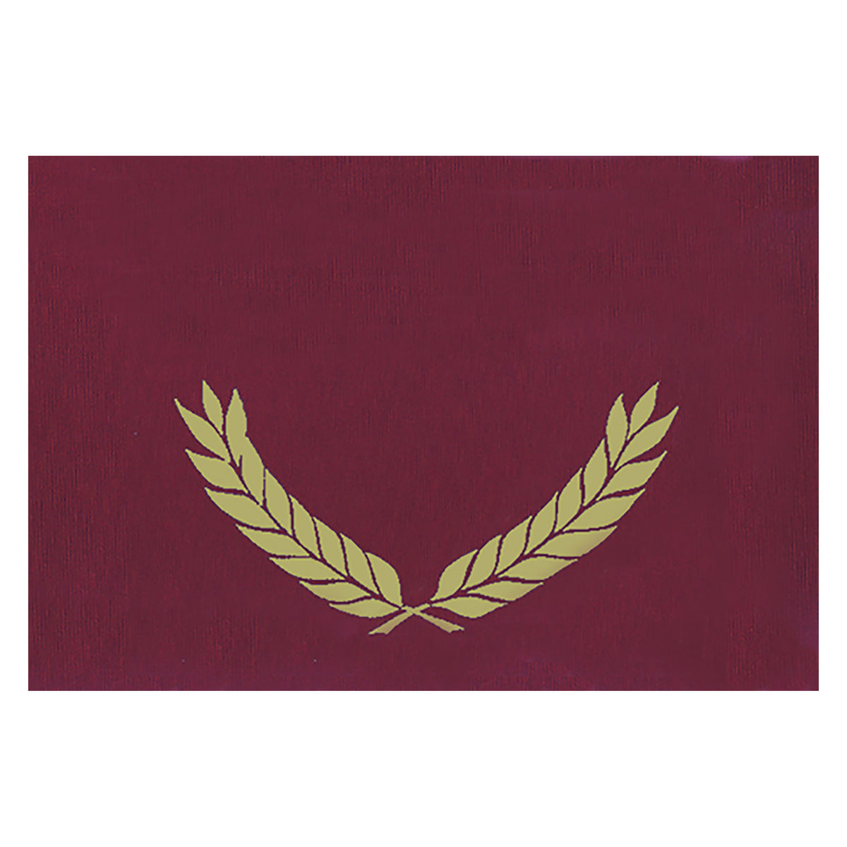 Flipside Maroon Certificate Folders, Gold Foil Stamped (30 Pack)