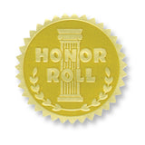 Flipside Gold Embossed Certificate Seals, Honor Roll