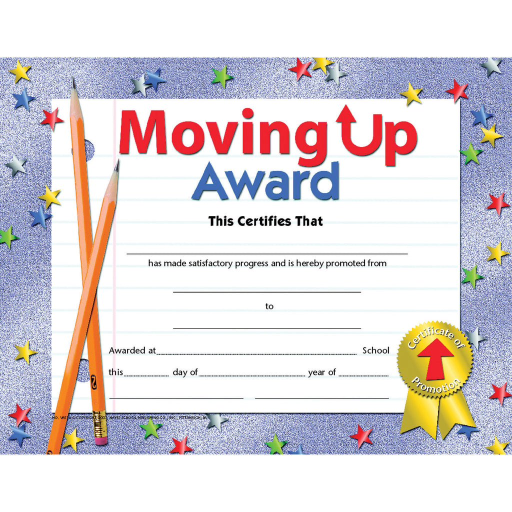 Hayes School Publishing Moving Up Award