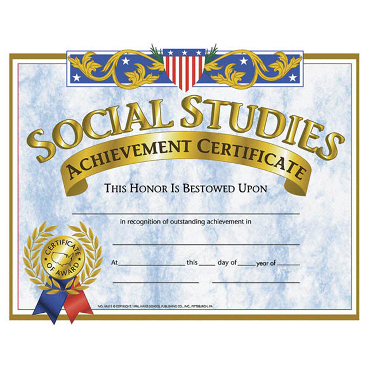 Hayes School Publishing Social Studies Achievement 2