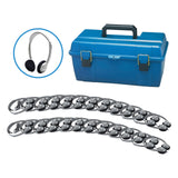 Hamilton Buhl Lab Pack, 24 HA2 Personal Headphones in a Carry Case