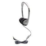 Hamilton Buhl Personal Stereo Mono Headphones Leatherette Ear Cushions With Volume Control