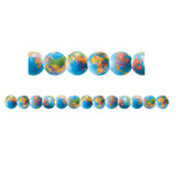 Hygloss Products Globes Bulletin Board Border