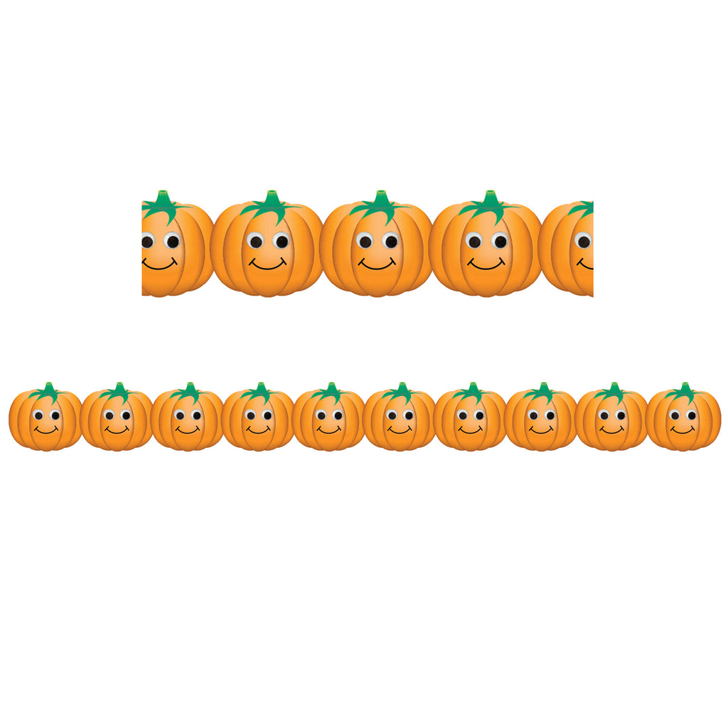 Hygloss Products Happy Pumpkins Bulletin Board Border