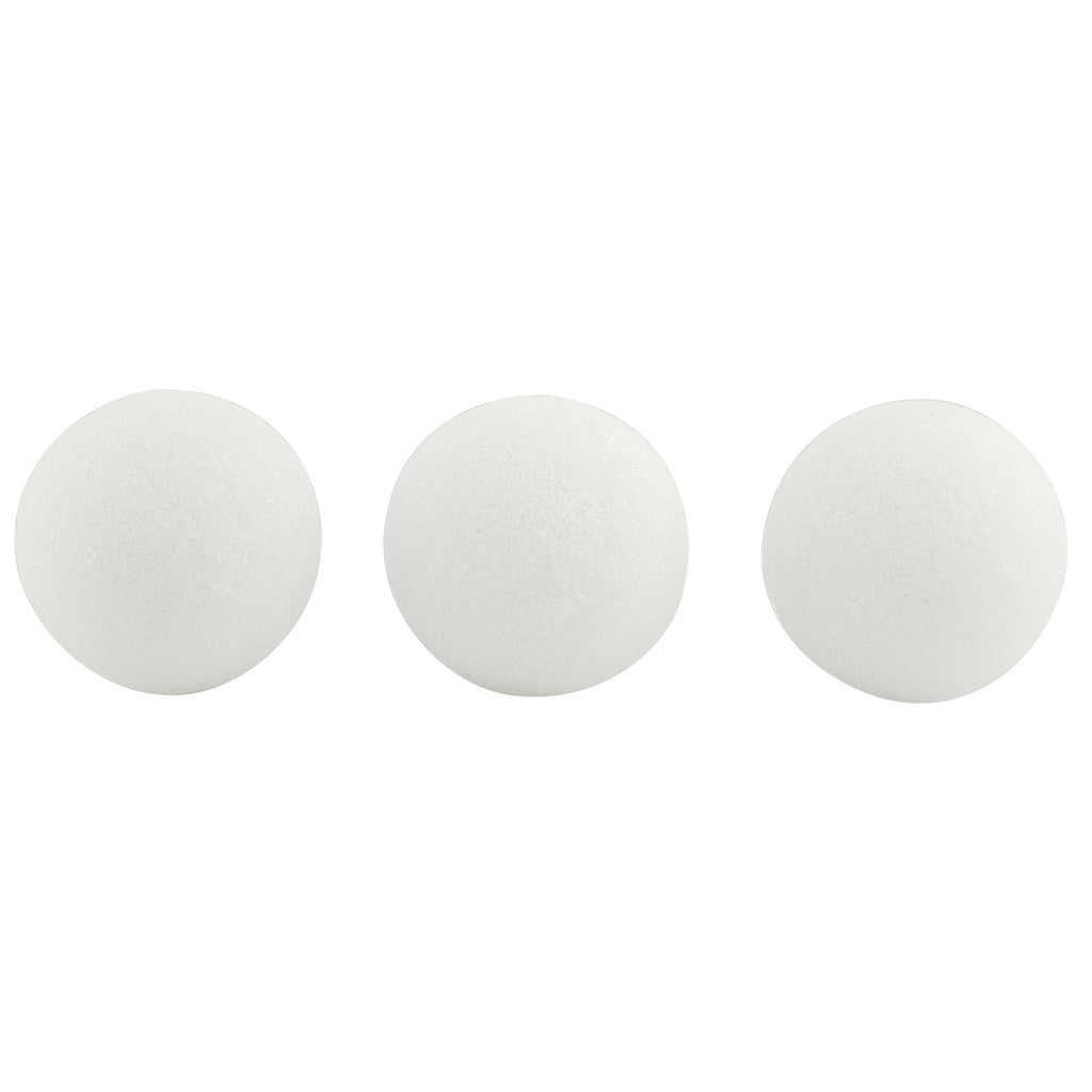 Hygloss Products Styrofoam Balls, 12 Pack 3"