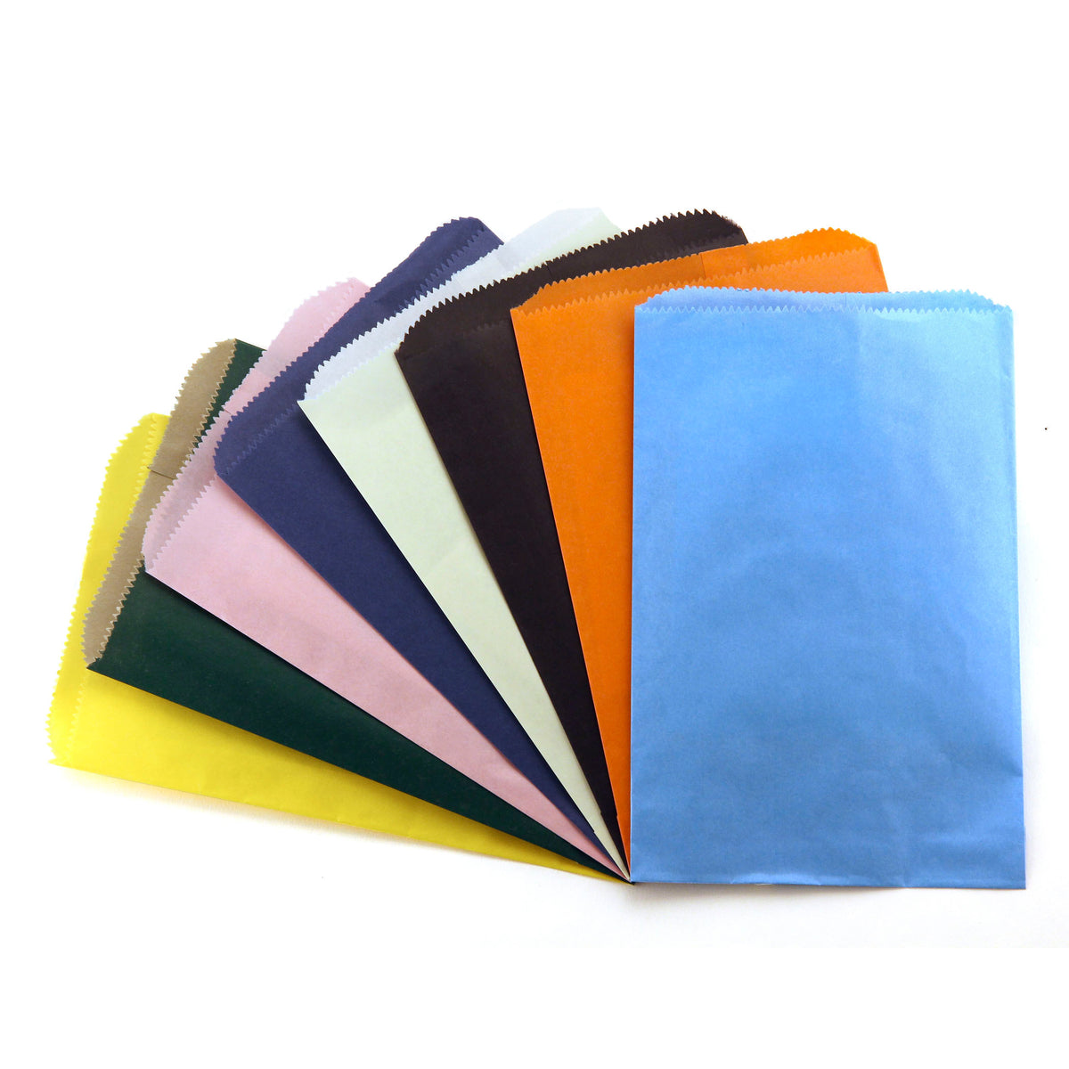 Hygloss Products Pinch Bottom Bags, 6" x 9"