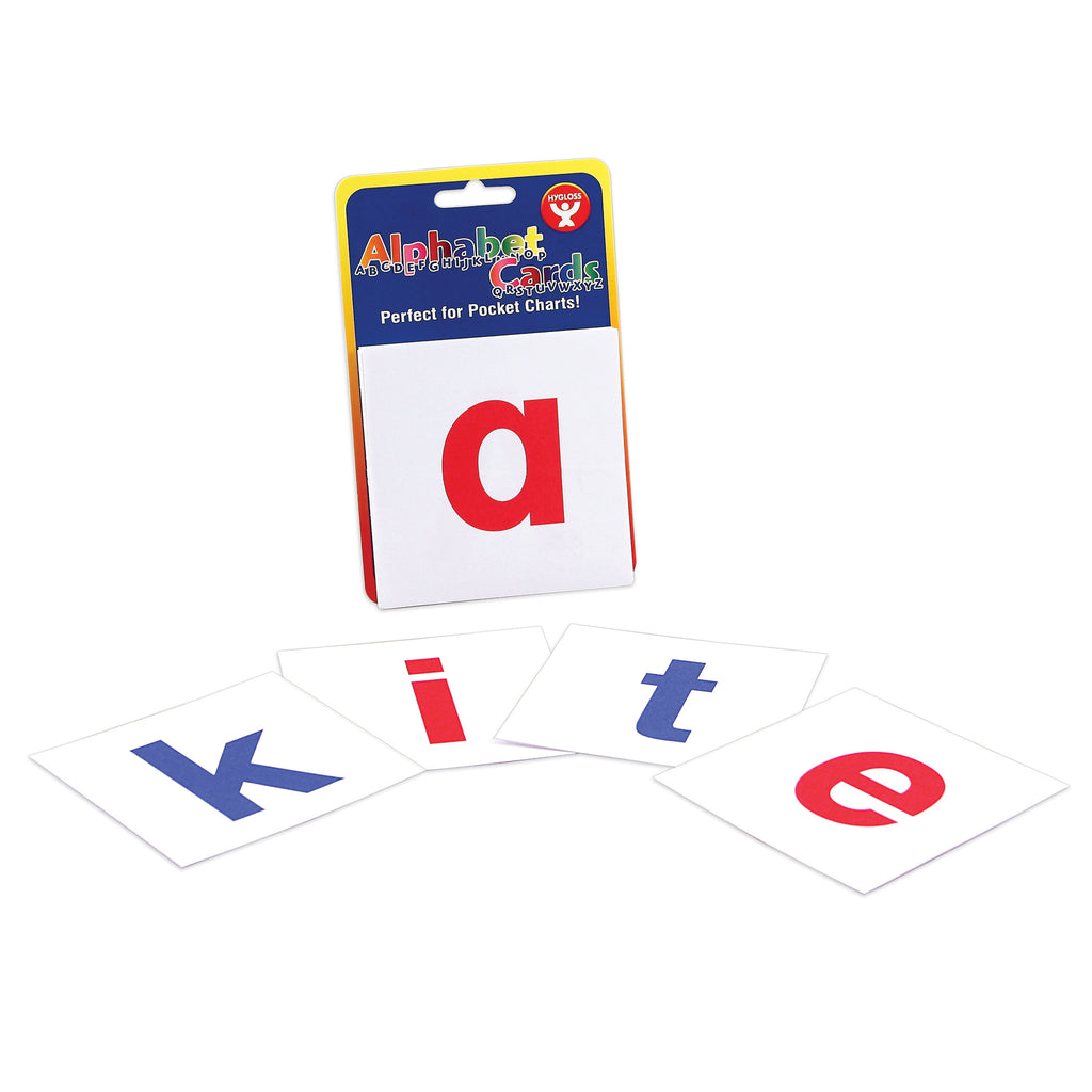 Hygloss Products Alphabet Flash Cards, Lowercase