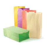 Hygloss Products Gusseted Bags - 6# Pastel