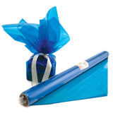 Hygloss Products Cello Wrap Roll, 20" x 12.5' Blue