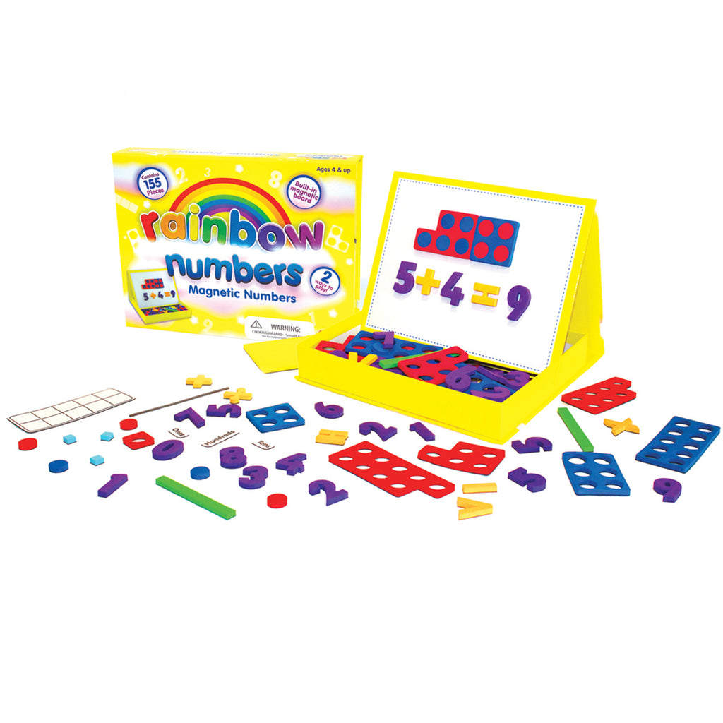 Junior Learning Rainbow Numbers Magnetic Numbers Set