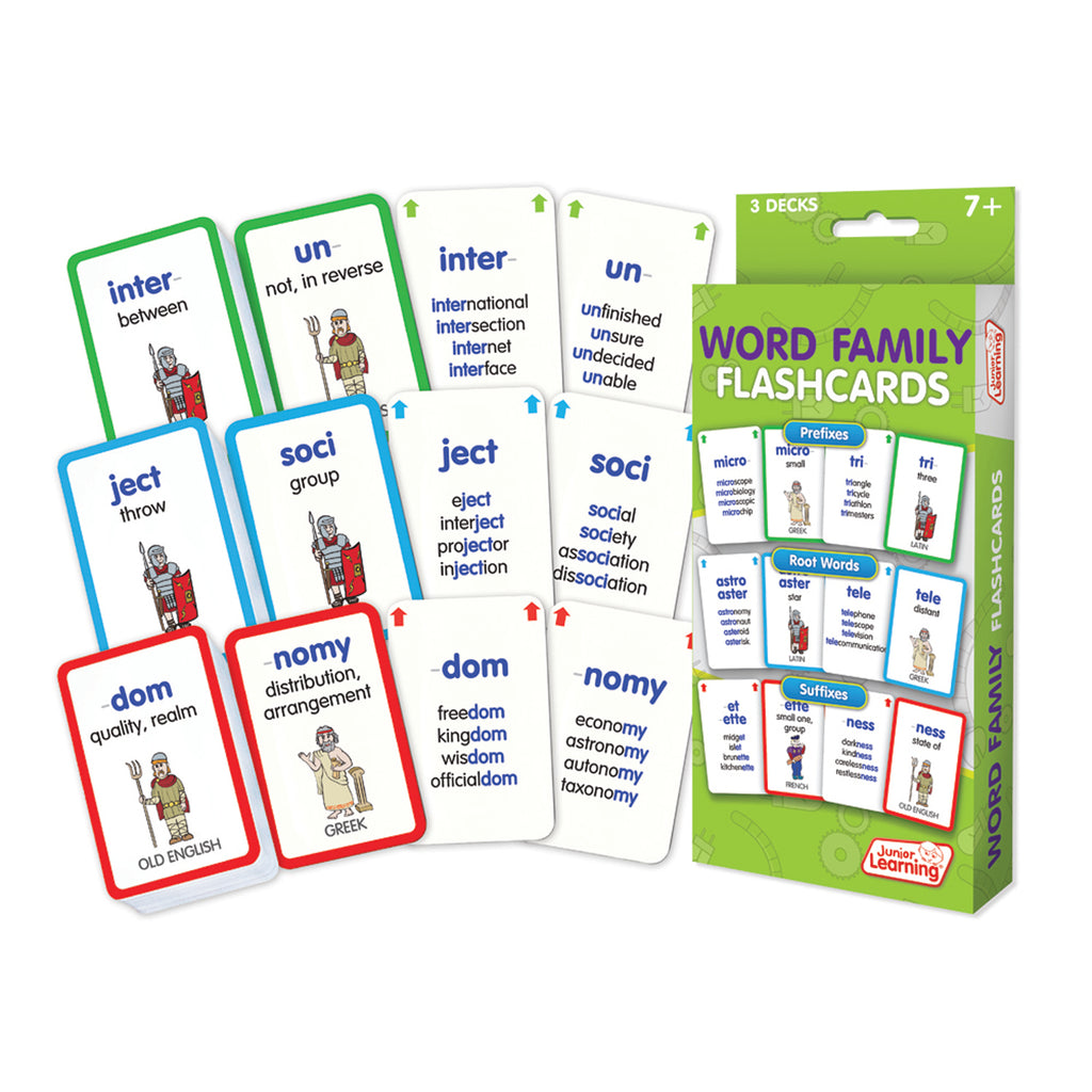 Junior Learning Word Family Flashcards