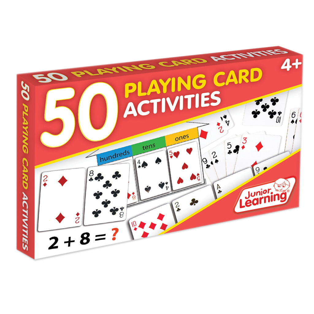 Junior Learning 50 Playing Card Activities