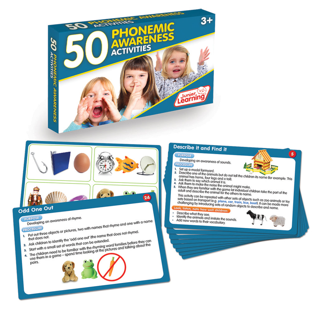 Junior Learning 50 Phonemic Awareness Activities
