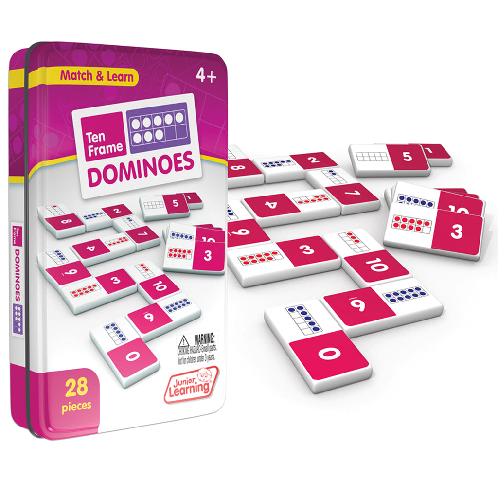 Junior Learning Ten Frame Dominoes